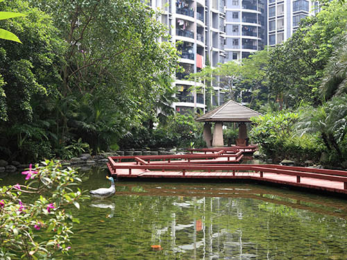星河傳說住宅二區園林景觀工程